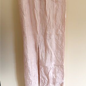 Elegant Pink Midi vintage Dress